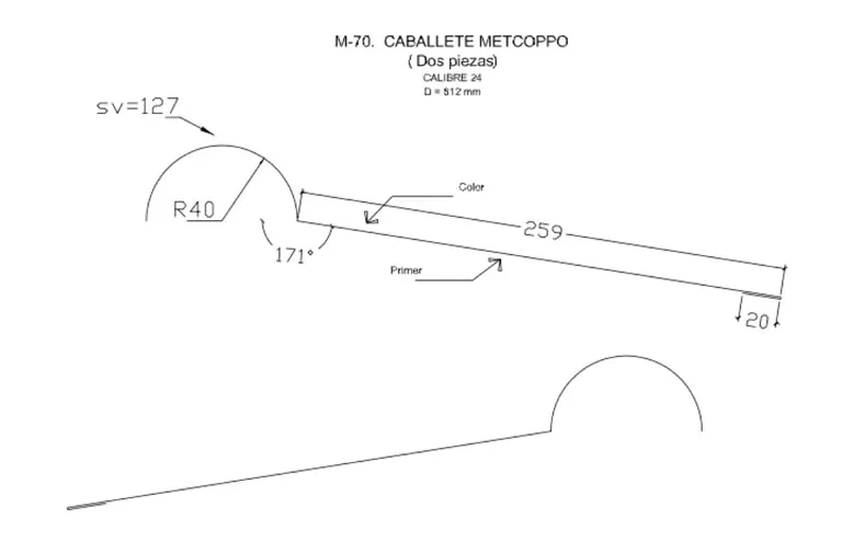 Caballete Metcoppo