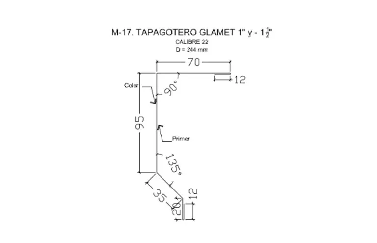 Tapagotero Glamet